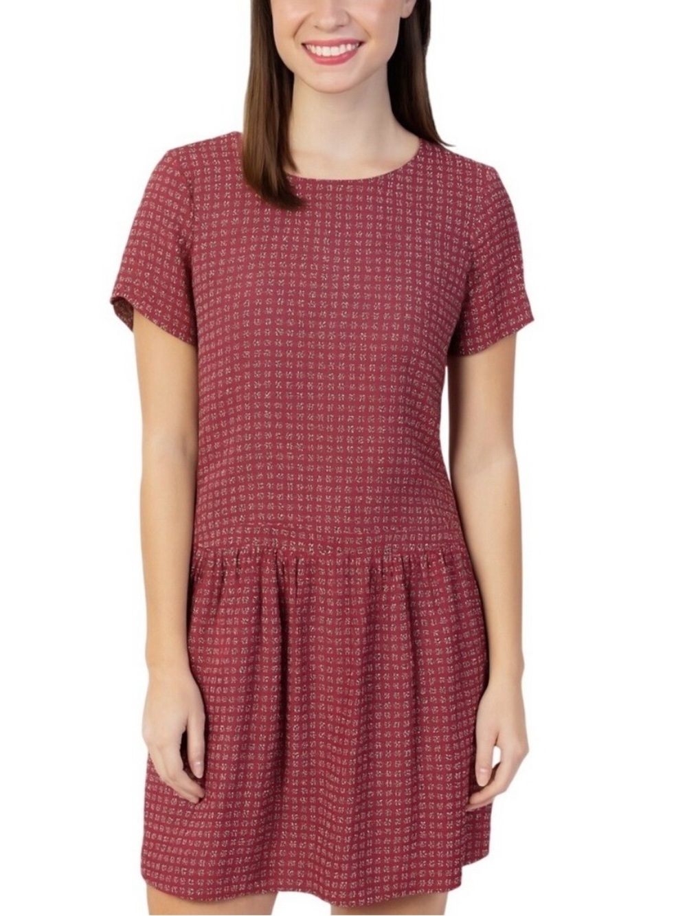 Madewell Small Geometric Print Mini Dress